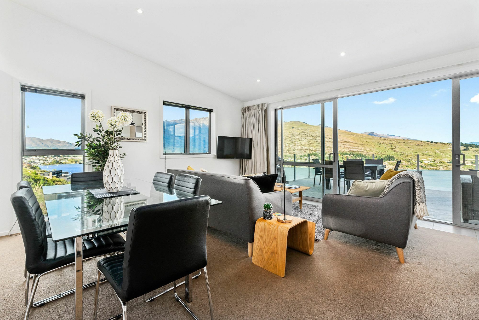 Contemporary Hilltop Abode 皇后镇 外观 照片